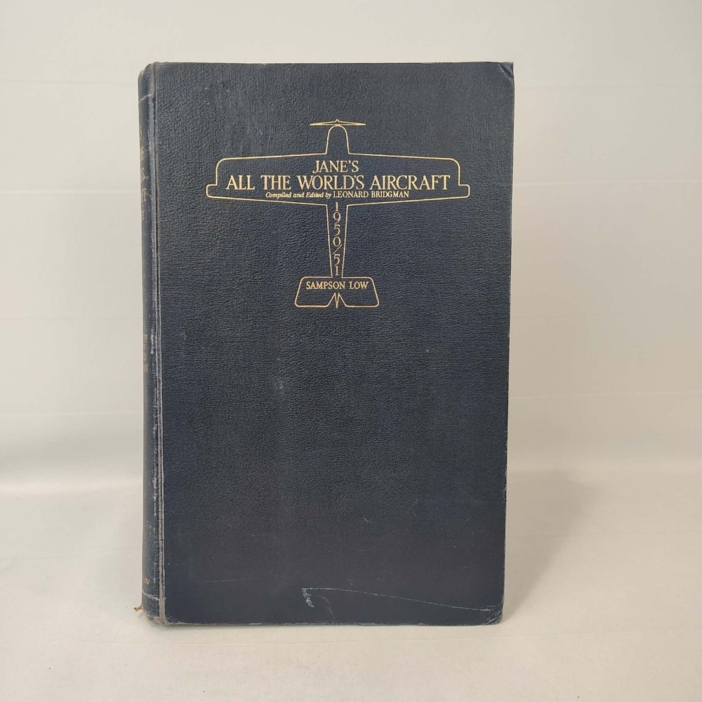Jane's All the World's Aircraft 1950-51, Sampson Low, Hardcover